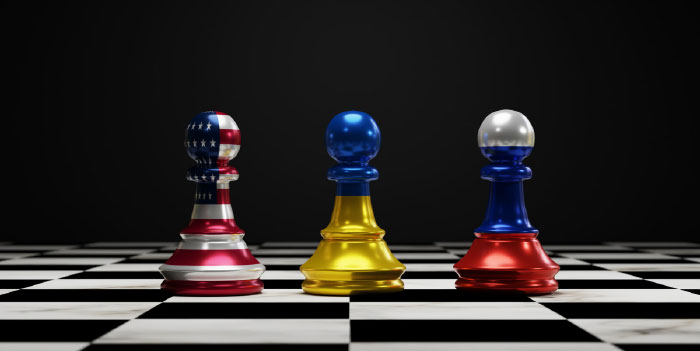 שחקני שחמט בצורת דגלים